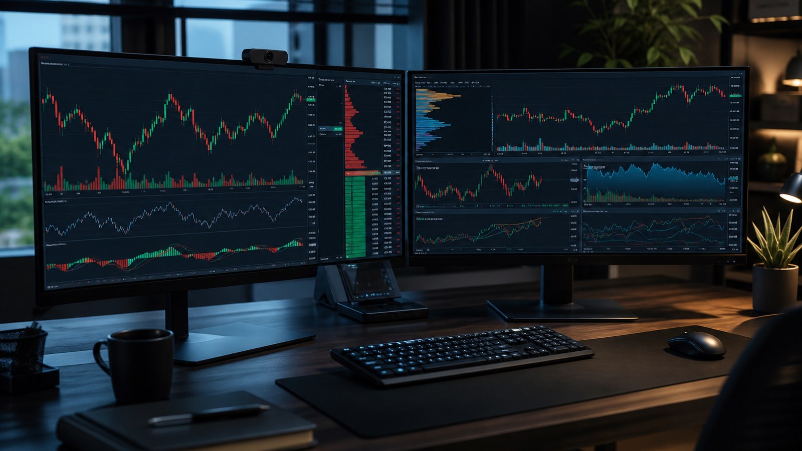 MT5 APP 统计对比界面示意