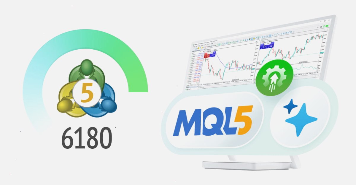 新版 MetaTrader 5 平台 Build 6180：更多 AI 功能（封面配图）